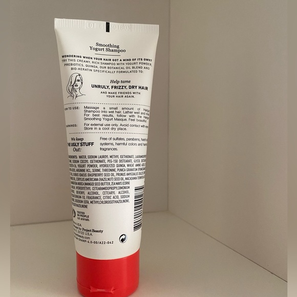 HAIRGURT Smoothing Yogurt Shampoo Strawberry Banana NEW - Picture 2 of 2